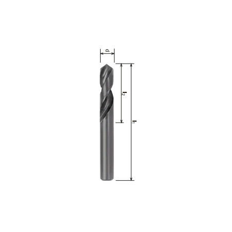 Broca DIN1897 HSS Ø 2,6 mm 118˚ SOMTA