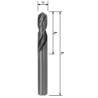 Broca DIN1897 HSS Ø 7 mm 118˚ SOMTA