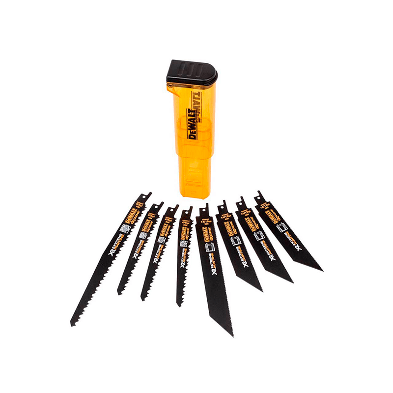 DeWalt Set of 8 XR Extreme Runtime Saber Blades