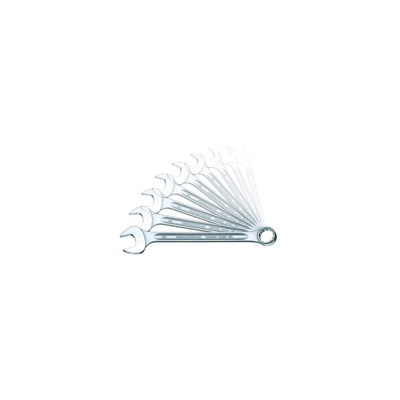 STAHLWILLE Set Combination Spanners, in Roll-Up Wallet 13/6