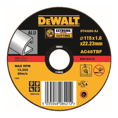 DEWALT POWER-TOOLS Laminated Discs 125mm G24