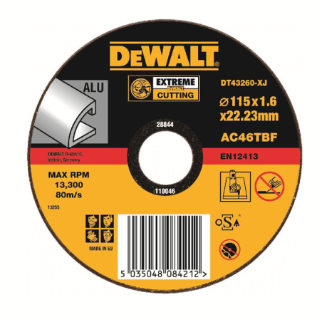 DEWALT POWER-TOOLS Laminated Discs 125mm G60