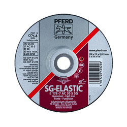 PFERD Grinding Wheels Performance Line SG Cast + Alu E 230-7 AC 30 S SG/22,23