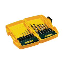 Tough Case pequena em blister com 13 brocas para metal Extreme 2, Ø 1 - 7 mm DeWalt