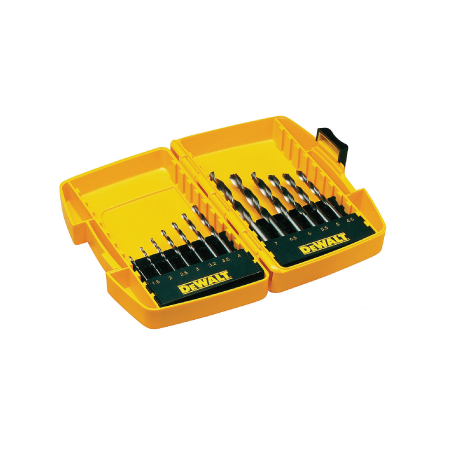 Tough Case pequena em blister com 13 brocas para metal Extreme 2, Ø 1 - 7 mm DeWalt