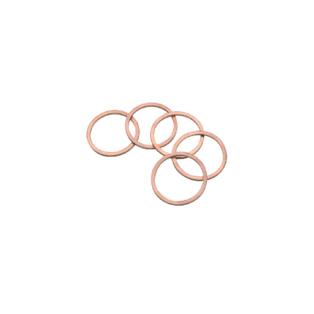 CONJ. 5 ANEIS FIXAR COROA 1/4''