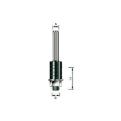 FRESA DE 2 CORTANTES P/ ENTALHES