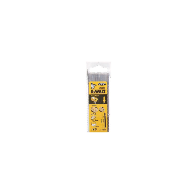 20 LAMINAS REC L=100 PASSO=2,5MM