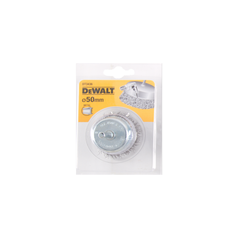 DeWALT Conical Wire Brush 50x16x6 DeWALT Conical Wire Brush 50x16x6