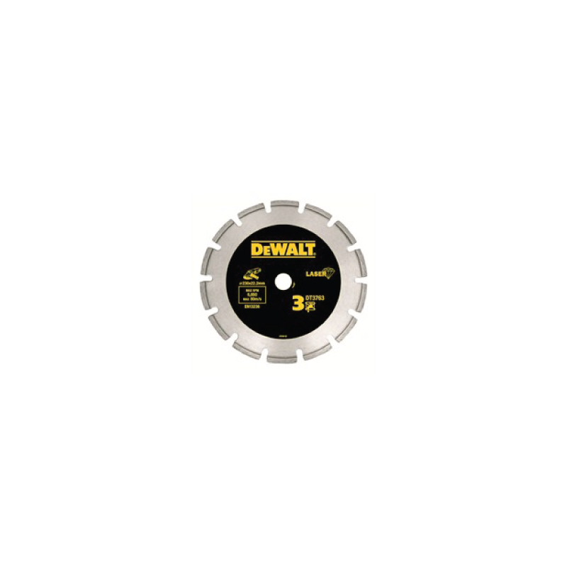 Disco de Diamante de Alto Rendimiento para El Corte de Materiales de Duros/Granitos 115x22.2mm DeWALT