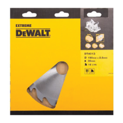 DeWALT Portable Circular Saw Blade 190x30mm