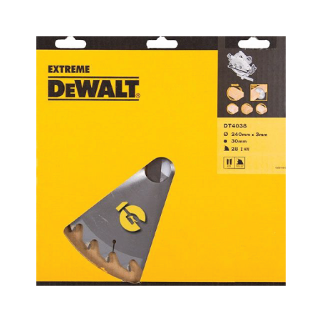 Hoja para Sierra Circular Portátil 240X30X28D ATB DeWALT