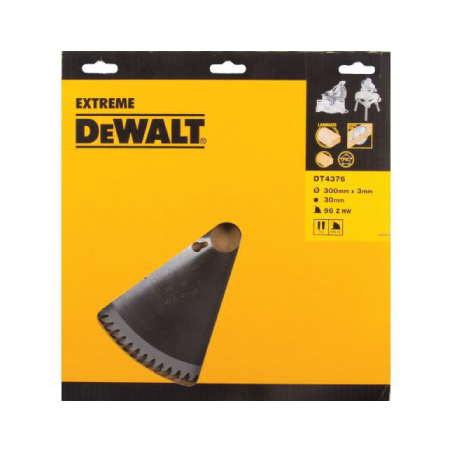 Lâmina para Serras Circulares Estacionárias 300X30X96D TCG EXTREME DeWALT