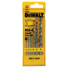 Juego de 6 Taladros en Caja de Plástico DeWALT