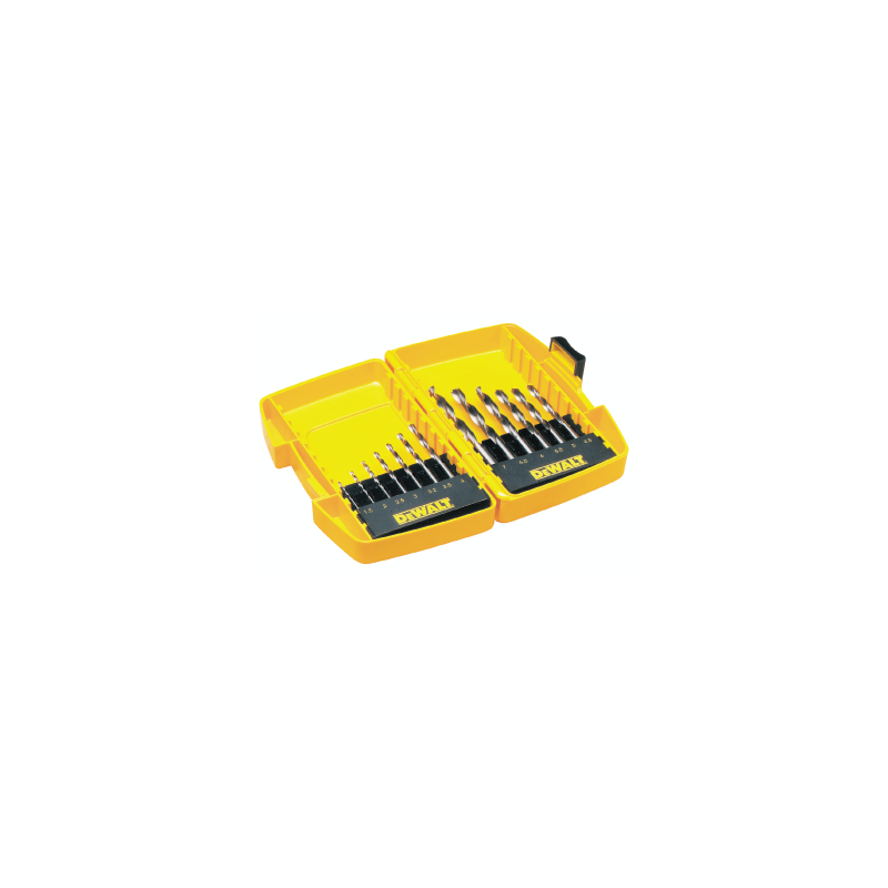 Tough Case Pequeña en Blíster con 13 Brocas para Metal Extreme 2, Ø 1 - 7 mm DeWALT Tough Case Pequeña en Blíster con 13 Brocas para Metal Extreme 2, Ø 1 - 7 mm DeWALT