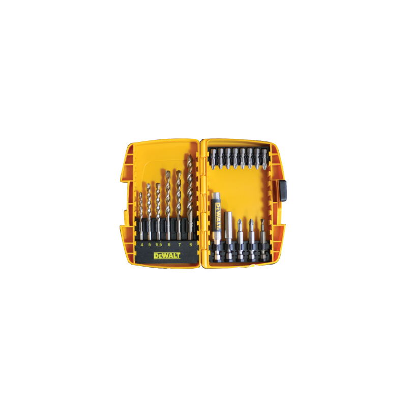 DeWALT 19 Piece Drill and Screw Set DeWALT 19 Piece Drill and Screw Set