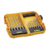 Tough Case Mediana en Blíster de 21 Piezas con Brocas SDS Plus EXTREME DeWALT