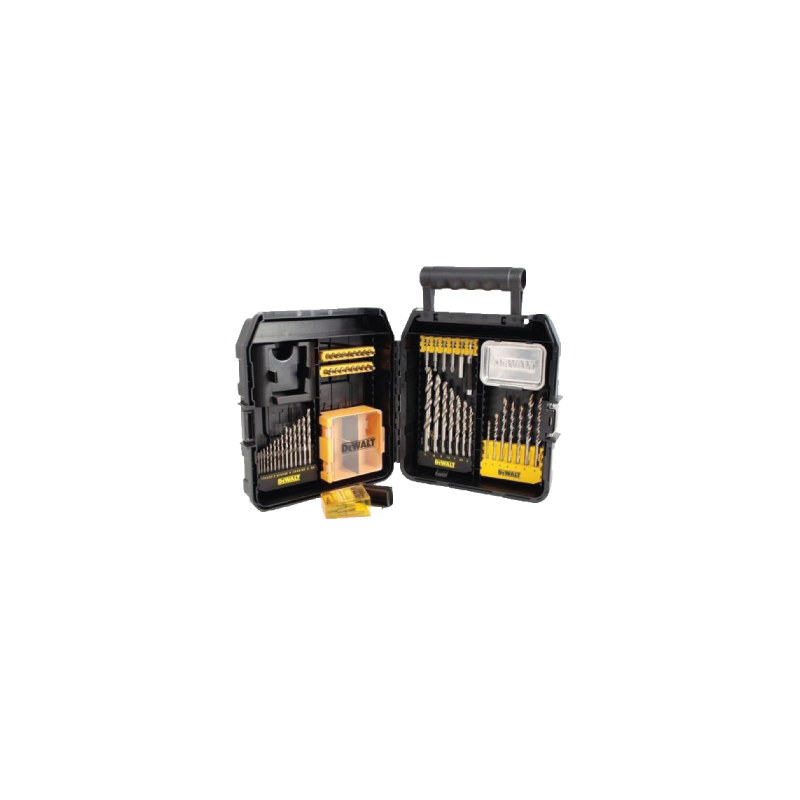 Mini Mac Kit 65 Piezas con HSS-G DeWALT Mini Mac Kit 65 Piezas con HSS-G DeWALT