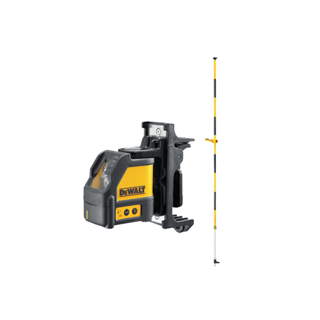 Láser Líneas Cruzadas + Pértiga DeWALT