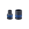 KING TONY 15mm 1/2' 12 Points Standard Impact Socket