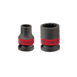 KING TONY 3/4' - 1/2' 12 Points Standard Impact Socket
