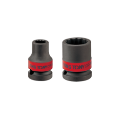 KING TONY 1' - 1/2' 12 Points Standard Impact Socket