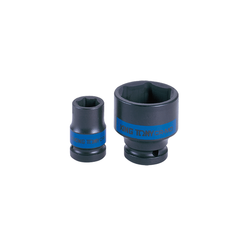 KING TONY 1/2'DR. 6PT Metric Standard Impact Socket 37mm