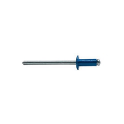 Rebite Standard Alumínio/Aço Lacagem Azul RALL2010 4X10 BRALO