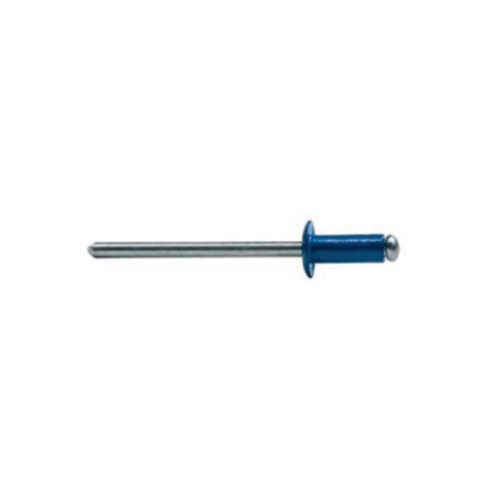 Rebite Standard Alumínio/Aço Lacagem Azul RALL2010 4X10 BRALO