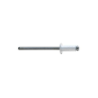 Rebite Standard Alumínio/Aço 4,8x16mm Branco BRALO