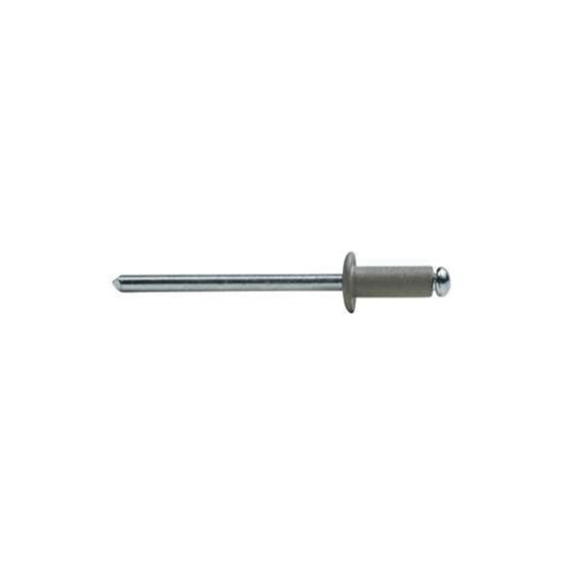 Rebite Standard Alumínio/Aço 3,2X8MM Cinza 9006 BRALO