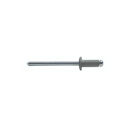 Rebite em Alumínio Cinza 3,2x10 RAL9006 BRALO