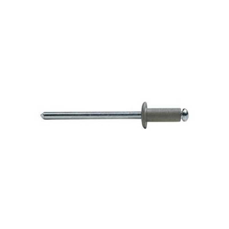 Remache Standard Aluminio/Acero 4X10MM Gris 9006 BRALO