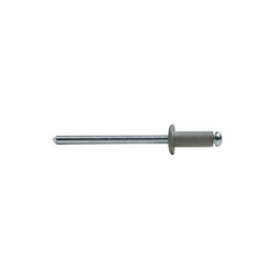 Rebite Standard Alumínio/Aço 4,8X10MM Cinza BRALO