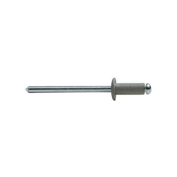 Rebite Standard Alumínio/Aço 4X10MM Cinza 7038 BRALO