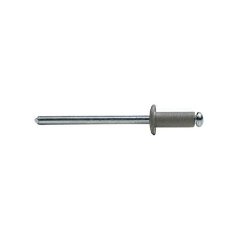 Rebite Standard Alumínio/Aço 4X10MM Cinza 7038 BRALO Rebite Standard Alumínio/Aço 4X10MM Cinza 7038 BRALO