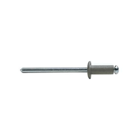 Rebite Standard Alumínio/Aço 4X10MM Cinza 7038 BRALO