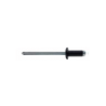 BRALO Aluminium/Steel Rivet C/B 4X12 Black