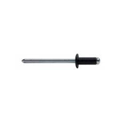 Remache Aluminio/Acero C/B 4,8X14 Negro BRALO