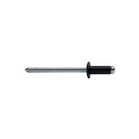 Remache Aluminio/Acero C/B 4,8X14 Negro BRALO