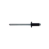 Remache Aluminio/Acero C/B 4,8X24 Negro BRALO