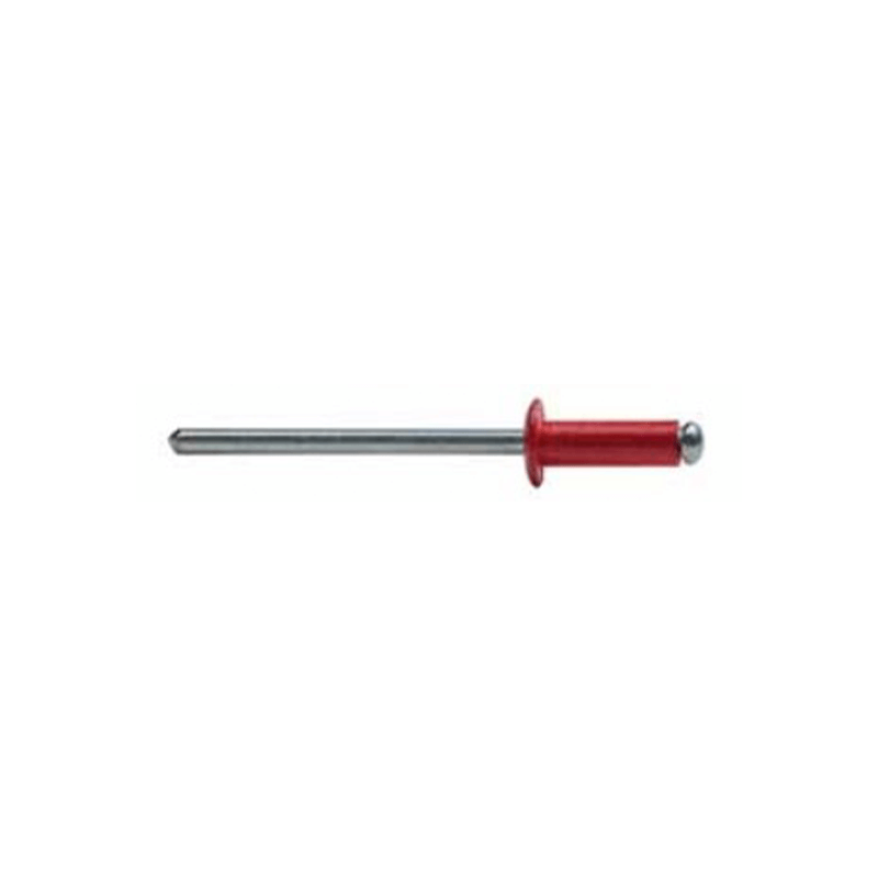 Rebite Alumínio/Aço C/B 4,0X10 Vermelho BRALO Rebite Alumínio/Aço C/B 4,0X10 Vermelho BRALO