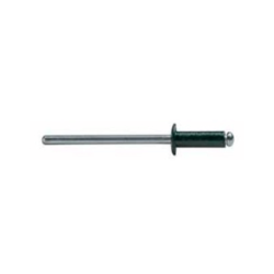 Rebite Alumínio/Aço C/B 4,0X8 Verde BRALO