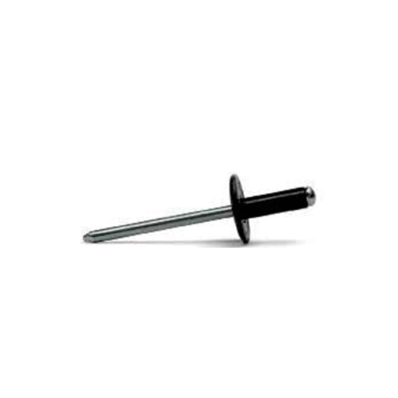 Rebite Standard Cabeça Larga Alumínio/Aço 4,8x24mm BRALO