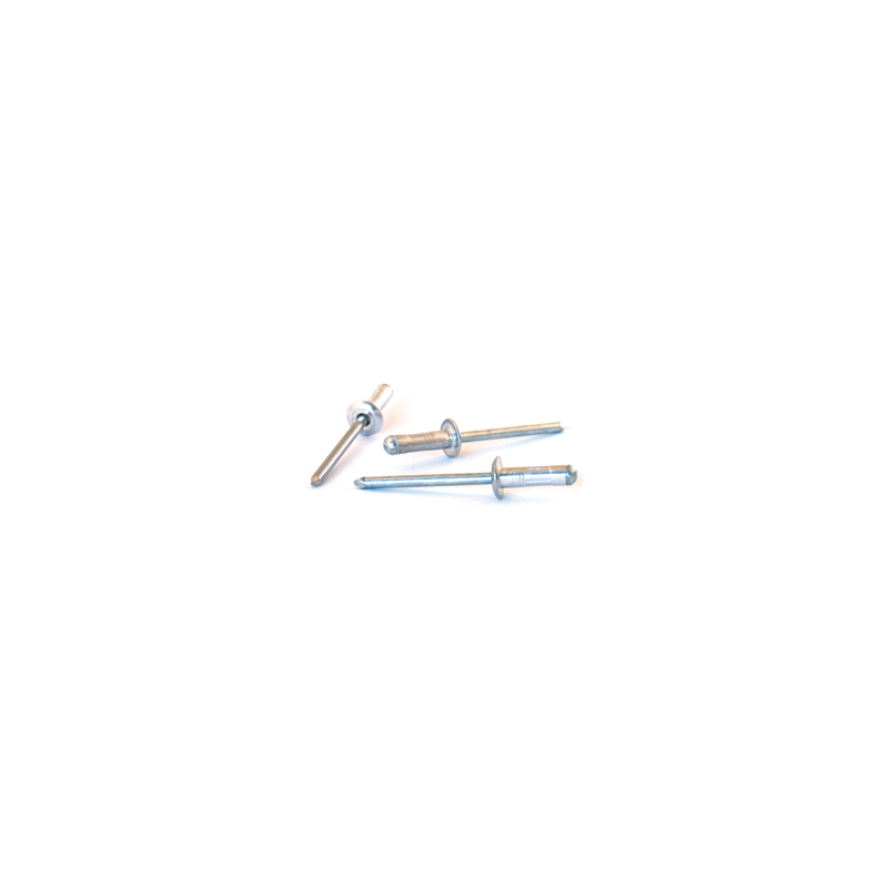 Rebite Multigrip Cabeça Boleada Alumínio/Aço 4X9 BRALO Rebite Multigrip Cabeça Boleada Alumínio/Aço 4X9 BRALO