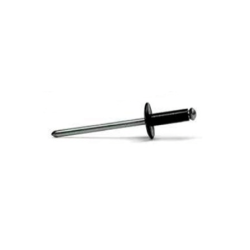 BRALO Black Large Headed Flower Rivet 4,8x10MM