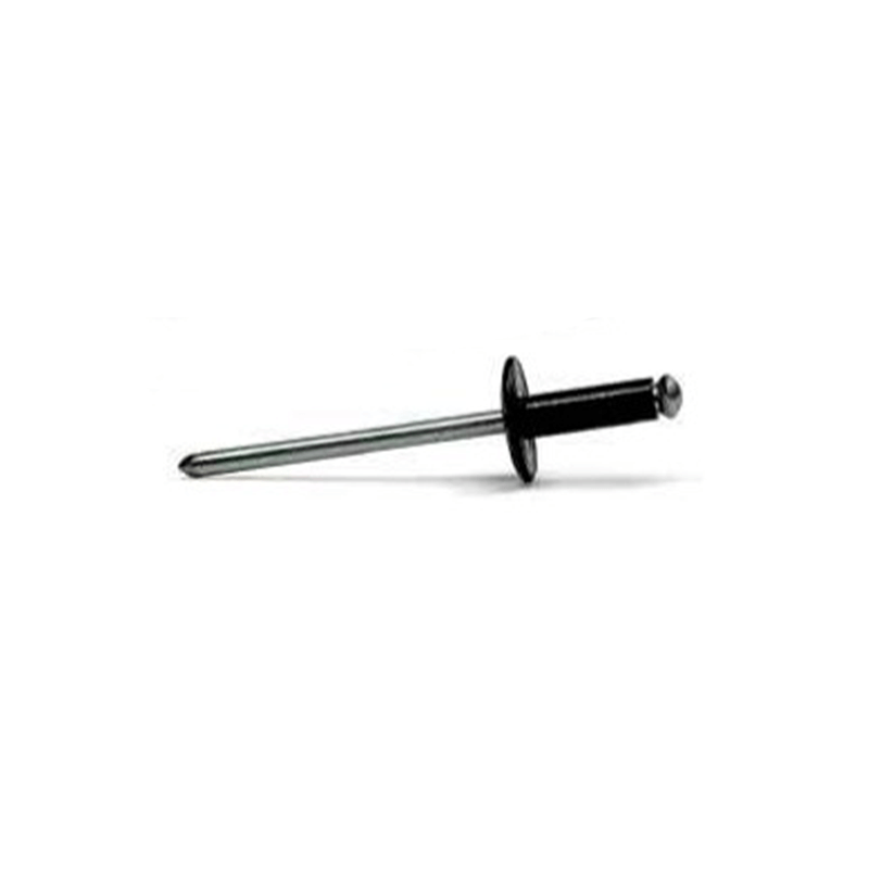 BRALO Black Large Headed Flower Rivet 4,8x10MM BRALO Black Large Headed Flower Rivet 4,8x10MM