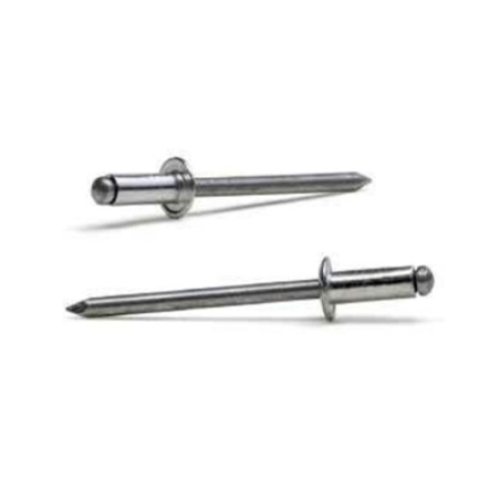 Rebite Standard Cabeça Boleada Alumínio 4x20mm BRALO