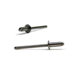 Remache Standard de Cabeza Biselada de Acero Inoxidable 3x10mm BRALO