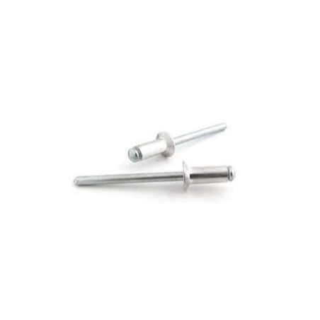 Remache Standardr de cabeza ancha de acero inoxidable A2 4,8X8 MM BRALO